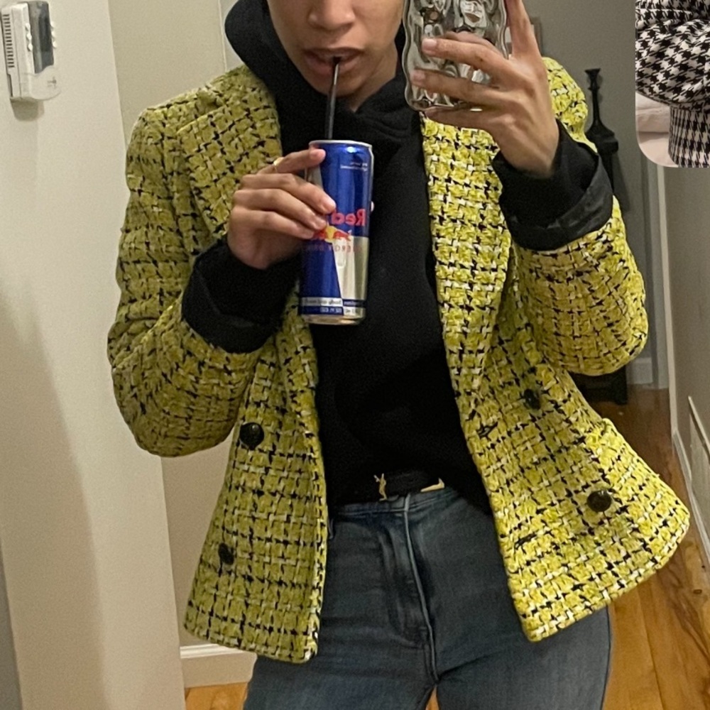 Yellow Tweed Jacket